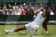 NEWS - Wimbledon 2016: Dustin Brown feiert seinen Sieg über Dusan Lajovic