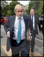 NEWS - London: Boris Johnson heut morgen unterwegs