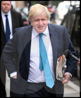 NEWS - London: Boris Johnson heut morgen unterwegs