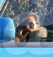 PEOPLE - Scott Disick fährt mit seinem Rolls Royce Blac Chyna zu besuchen