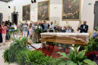 PEOPLE - Die Beerdigung von Bud Spencer in Roma