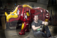 FEATURE - Superfan schafft 'Iron Man' Nashorn
