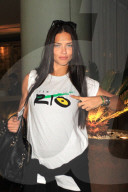 EXKLUSIV - Adriana Lima zeigt ihre unterstützung für Team 'Rio'