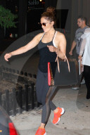 EXKLUSIV - JLo und Casper nach dem Abendessen in New York