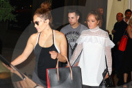 EXKLUSIV - JLo und Casper nach dem Abendessen in New York