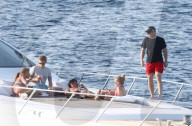 EXKLUSIV - England Käpitan Wayne Rooney zusammen mit seiner Frau Coleen auf Ibiza