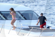 EXKLUSIV - England Käpitan Wayne Rooney zusammen mit seiner Frau Coleen auf Ibiza