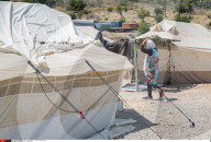 NEWS - Alltag im griechischen Flüchtlingscamp in Schisto