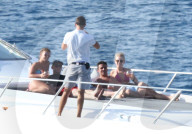 EXKLUSIV - England Käpitan Wayne Rooney zusammen mit seiner Frau Coleen auf Ibiza