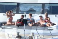 EXKLUSIV - England Käpitan Wayne Rooney zusammen mit seiner Frau Coleen auf Ibiza