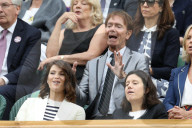 PEOPLE - Sir Cliff Richard in den 'Royal Box' in Wimbledon