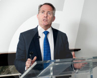 NEWS - London: Premierminister-Kandidat Liam Fox gibt Pressekonferent