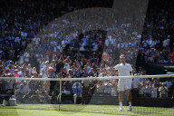 PEOPLE - Wimbledon: Roger Federer steht im Halbfinal