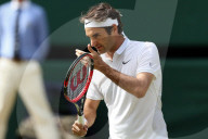 PEOPLE - Wimbledon: Roger Federer steht im Halbfinal