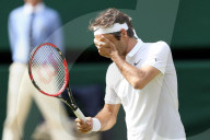 PEOPLE - Wimbledon: Roger Federer steht im Halbfinal