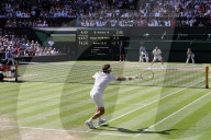 PEOPLE - Wimbledon: Roger Federer steht im Halbfinal