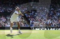 PEOPLE - Wimbledon: Roger Federer steht im Halbfinal