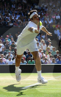 PEOPLE - Wimbledon: Roger Federer steht im Halbfinal
