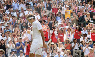 PEOPLE - Wimbledon: Roger Federer steht im Halbfinal