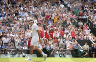 PEOPLE - Wimbledon: Roger Federer steht im Halbfinal