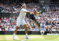 PEOPLE - Wimbledon: Roger Federer steht im Halbfinal