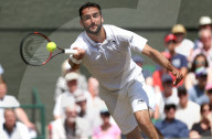PEOPLE - Wimbledon: Roger Federer steht im Halbfinal