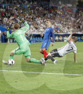 EURO 2016 - Frankreich : Deutschland - Der Gastgeber steht im Final