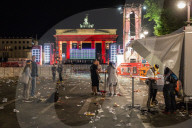 EURO 2016 - Berlin: Grosse Enttäuschung in der Fanmeile nach dem Halbfinal
