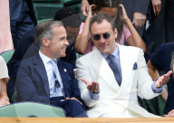 PEOPLE - Promis auf dem Weg zum Tennis-Match in Wimbledon