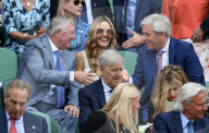 PEOPLE - Promis auf dem Weg zum Tennis-Match in Wimbledon