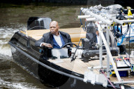 PEOPLE - Samuel L.Jackson bei Dreharbeiten in Amsterdam