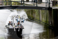 PEOPLE - Samuel L.Jackson bei Dreharbeiten in Amsterdam