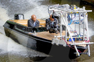 PEOPLE - Samuel L.Jackson bei Dreharbeiten in Amsterdam