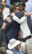 PEOPLE - Roger Federer verliert in Wimbledon Halbfinalseinzug