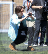 EXKLUSIV - Brooklyn Beckham dreht im Skateboard-Park seinen ersten Kurzfilm