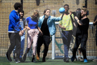 EXKLUSIV - Brooklyn Beckham dreht im Skateboard-Park seinen ersten Kurzfilm