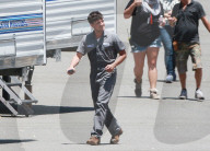 PEOPLE - Josh Hutcherson und Claudia Traisac auf dem Filmset in Valencia