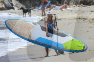 EXKLUSIV - Hilary und Haylie Duff mit ihren Kindern am beach von Malibu