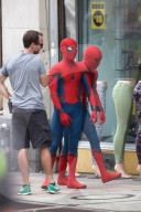 EXKLUSIV - Spider-Man fliegt durch Atlanta
