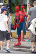 EXKLUSIV - Spider-Man fliegt durch Atlanta