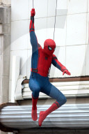 EXKLUSIV - Spider-Man fliegt durch Atlanta