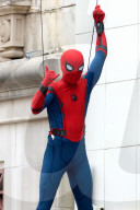 EXKLUSIV - Spider-Man fliegt durch Atlanta