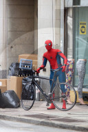 EXKLUSIV - Spider-Man fliegt durch Atlanta