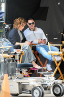 PEOPLE - Jennifer Lopez und Casper Smart auf dem Filmset von 'Shades of Blue'