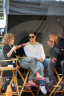 PEOPLE - Jennifer Lopez und Casper Smart auf dem Filmset von 'Shades of Blue'