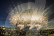 FEATURE - Spektakuläres Feuerwerk in Indiana