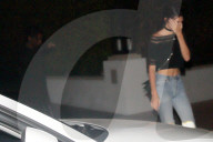 EXKLUSIV - Kendall Jenner versteckt sich und A$AP Rocky zeigt den Stinkefinger