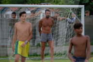 PEOPLE - Gigi Buffon spielt Fussball mit Kindern in Marina di Massa