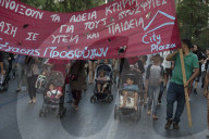 NEWS - FlÃ¼chtlinge demonstrieren in Athen