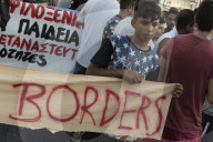 NEWS - FlÃ¼chtlinge demonstrieren in Athen